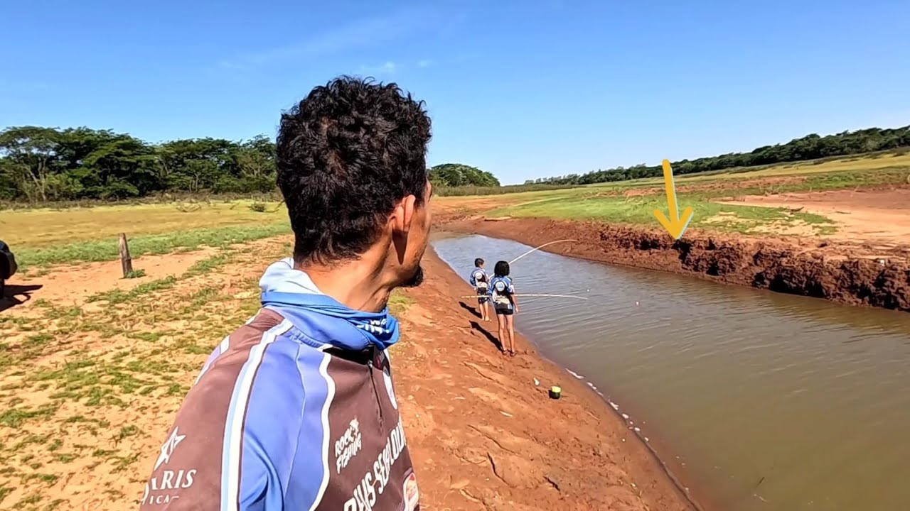 Que tristeza não esperava por isso um vacilo e isso aconteceu na Pescaria de tilápias e caborge
