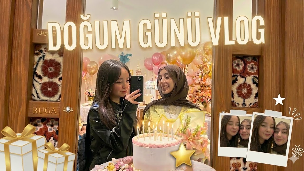 ARKADAŞIMIN DOĞUM GÜNÜ VLOG!