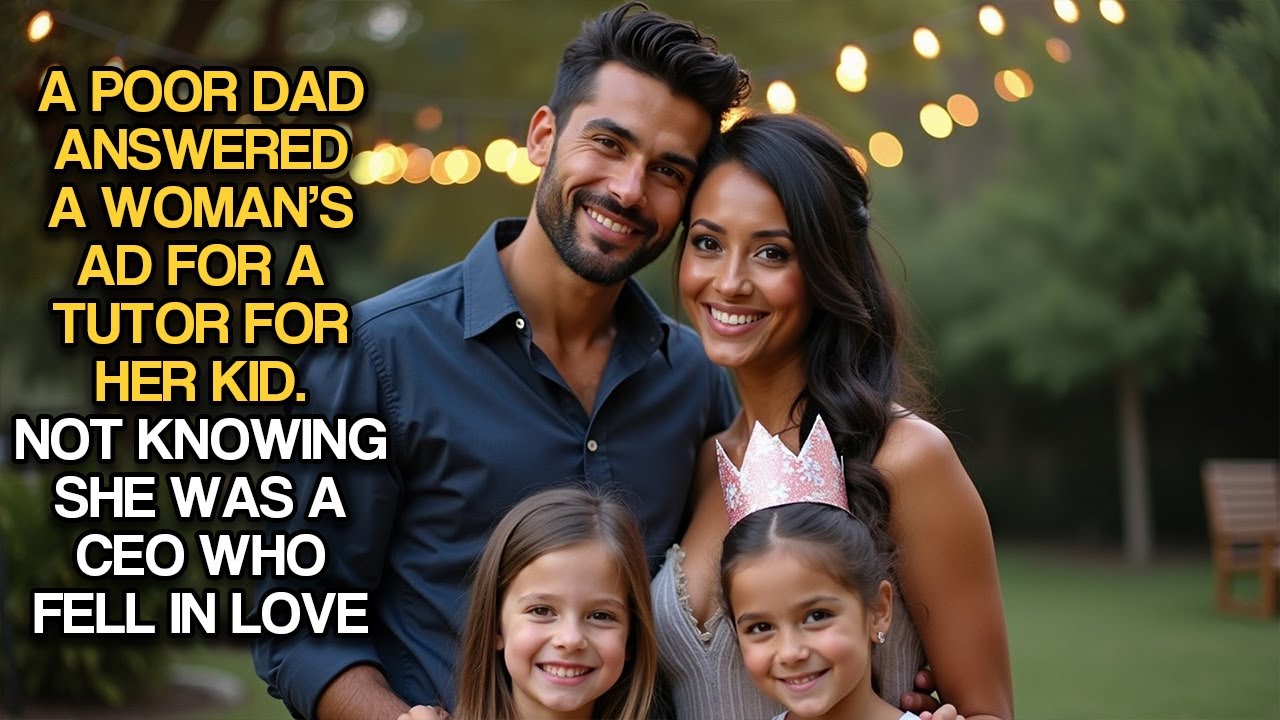 A Poor Dad Answered A Woman's Ad For A Tutor For Her Kid, Not Knowing She Was A CEO Who Fell In Love