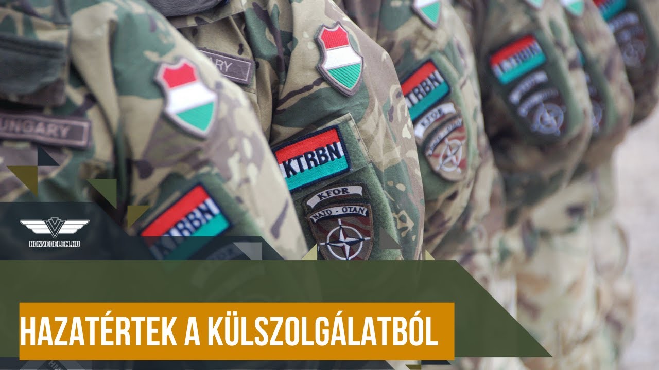 Hazatértek a külszolgálatból