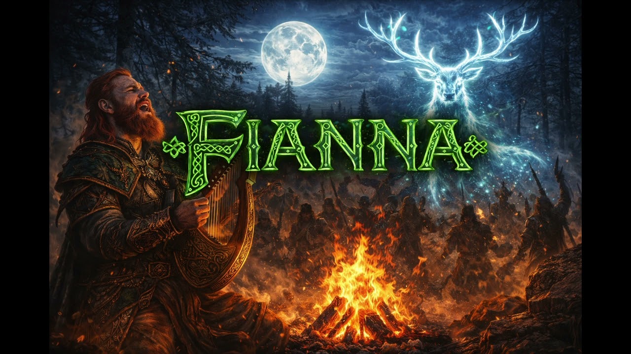 🍀🐺 FIANNA – Canto do Fogo Antigo 🐺🍀