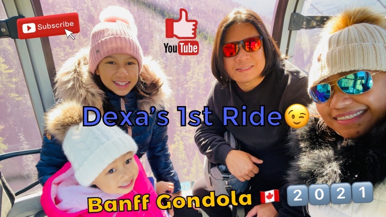 BANFF GONDOLA RIDE2️⃣0️⃣2️⃣1️⃣🇨🇦(part1)#banffgondola#banffnationalpark#niceview#gondolaride