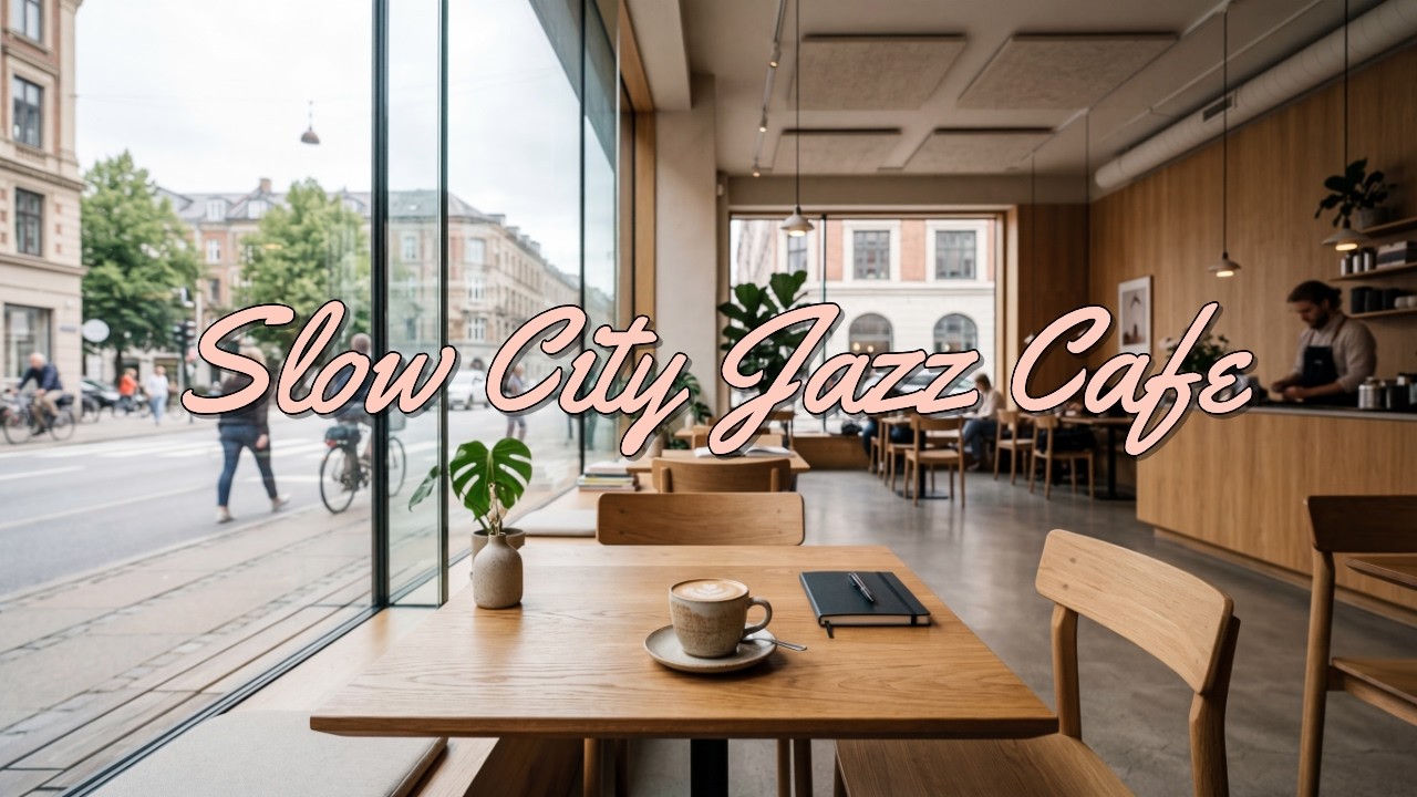 🔴REPLAY/ Slow City Jazz Cafe ☕| Relaxing Lofi Jazz — Study Music, Work Music & Cafe Background Music