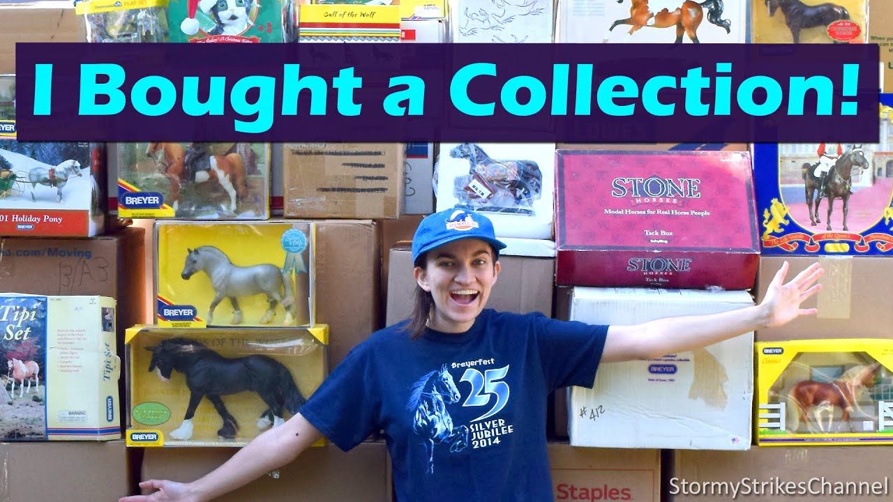 I Drove 1,000+ Miles to Purchase a Huge Model Horse Collection! || Breyers, Peter Stones, and More!