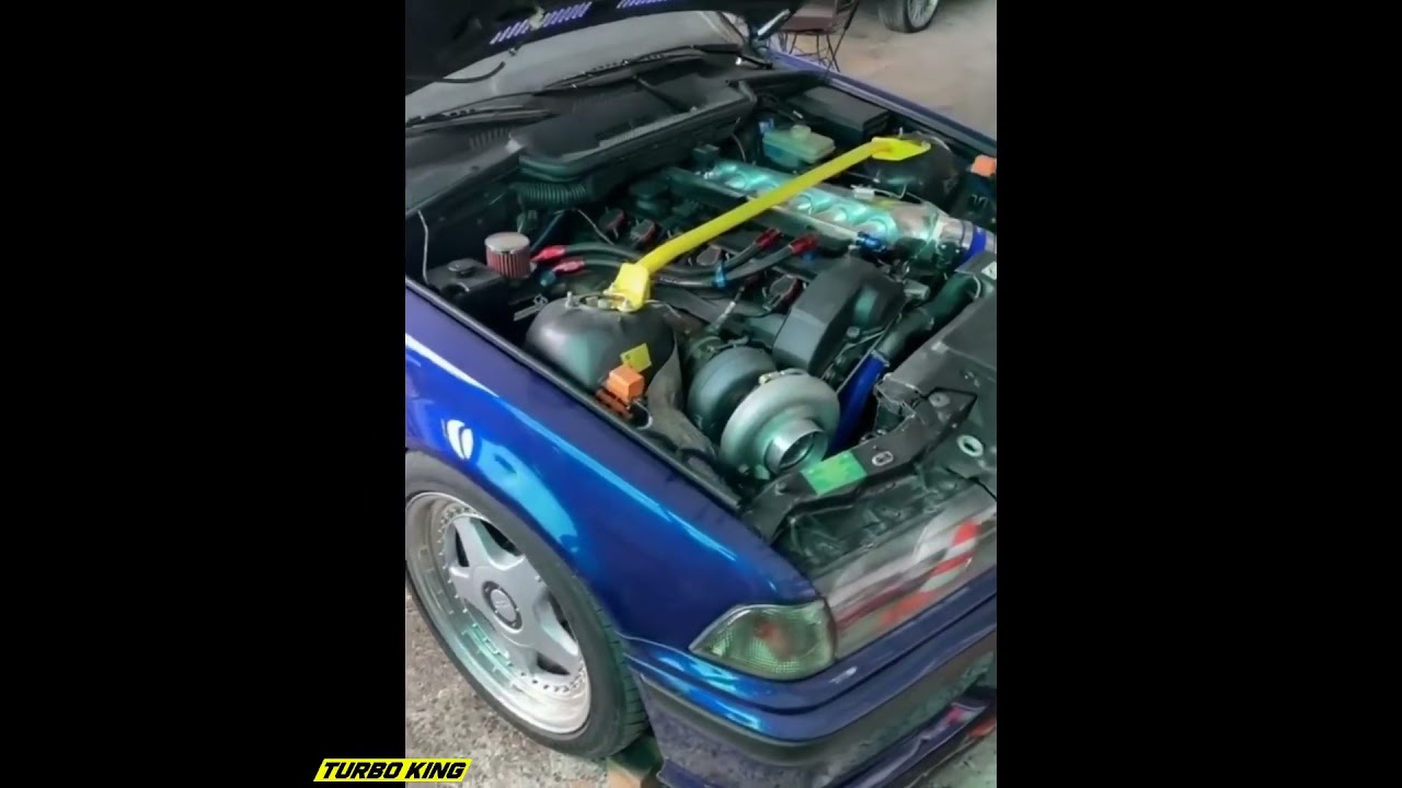 BMW E36 M50 turbo vs GTR35/Toyota Supra 2GZ-GTE/Ferarri