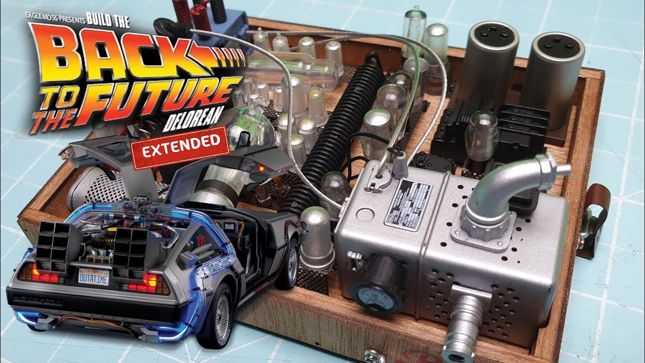 Build the Delorean EXTENDED - Issue 151 - More Hood Box Components