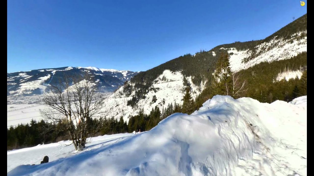 View from the Taxhof, Bruck, County of Pinzgau, Principality Salzburg, Austria