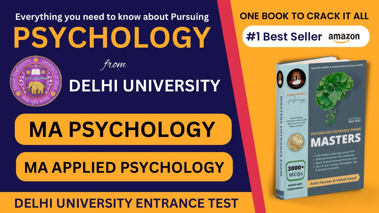MA Psychology from Delhi University 2020 |  INSIDER’s INSIGHTS Ep. 1