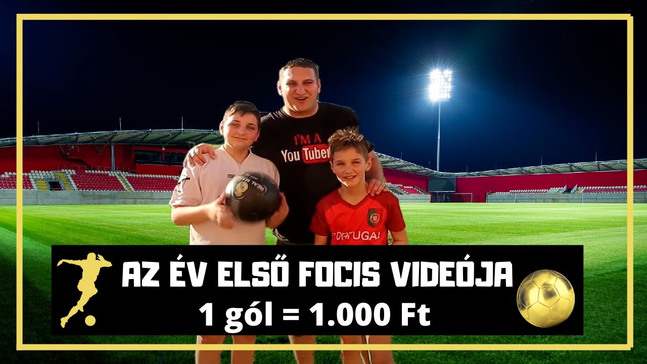 AZ ÉV ELSŐ FOCIS VIDEÓJA | 1 gól = 1.000 Ft | Szép gólok születtek