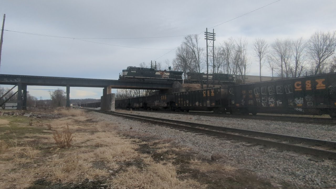 Railfanning kenova wv