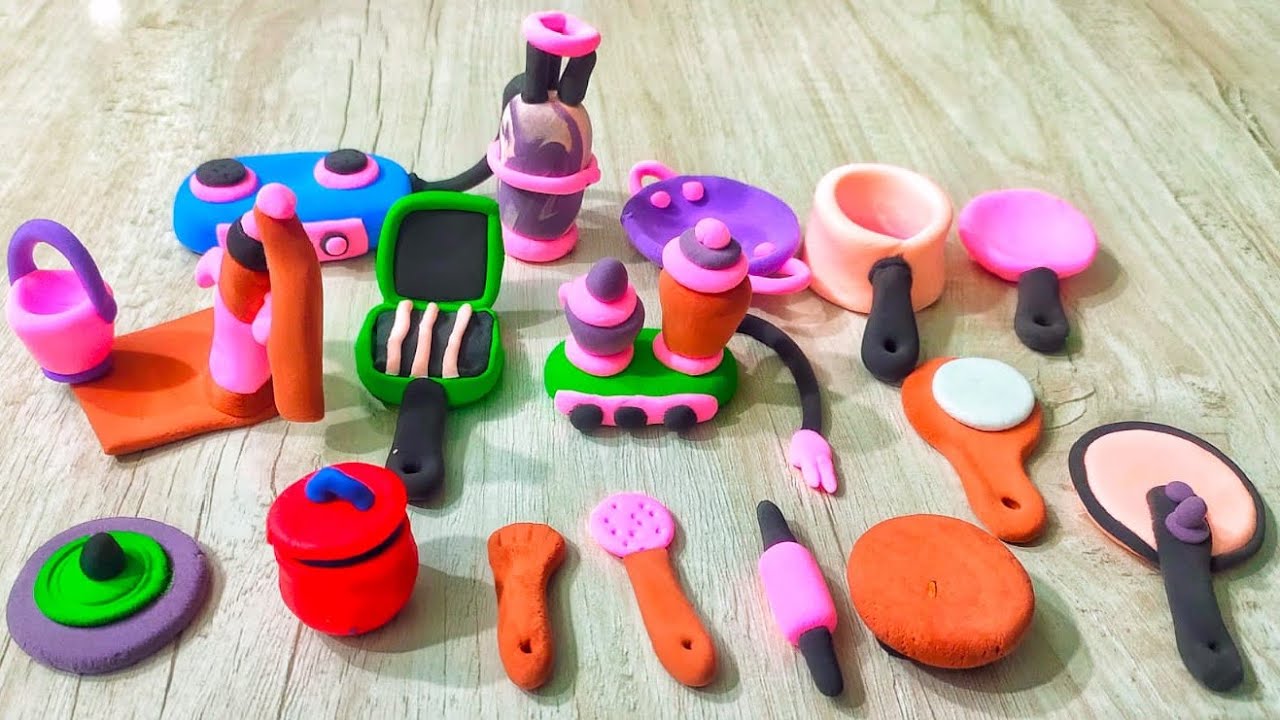 How to make Amazing DIY cutest Miniature kitchen set 🫖🥣🥄🧉#diy #artandcraft #craftyhome #art 