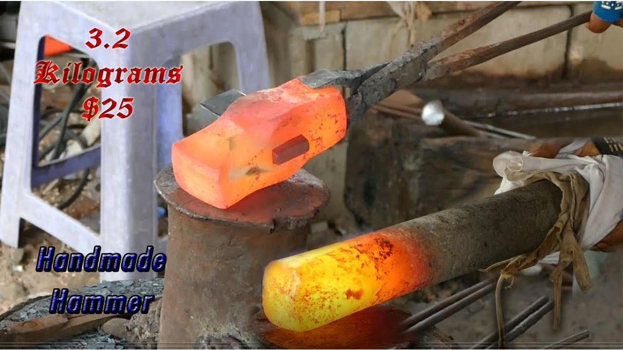 Making A Hammer For A New Blacksmith Is Not Easy