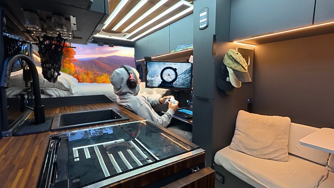 VANLIFE GAMING В горах | Осенний поход и приготовление картофельного супа