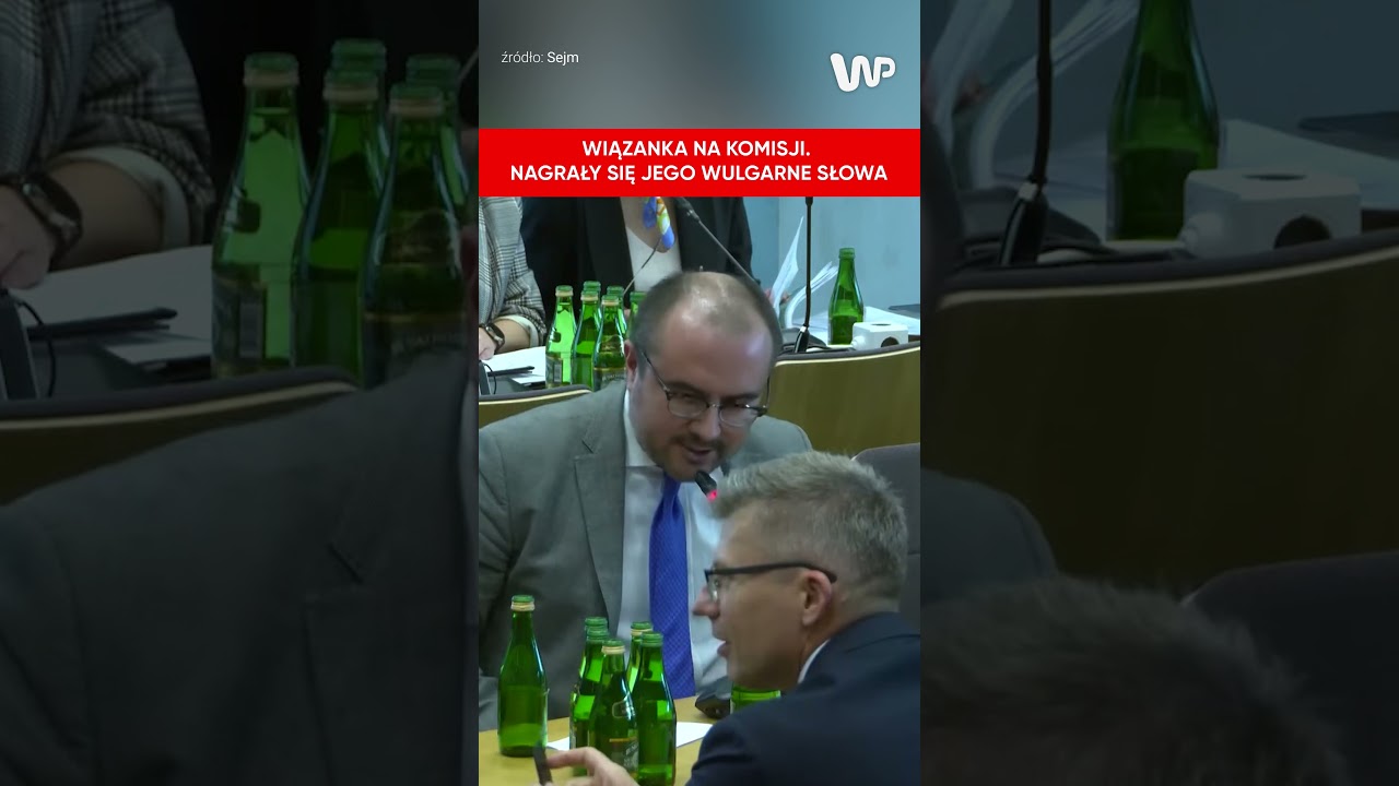 Wiązanka na komisji. Śliz nie wiedział, że ma włączony mikrofon