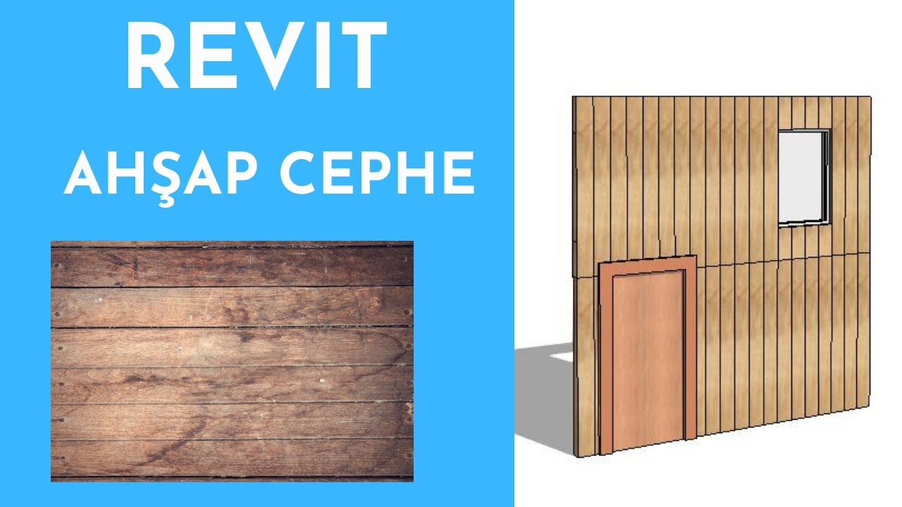 Revit'te Ahşap Dış Cephe Modelleme