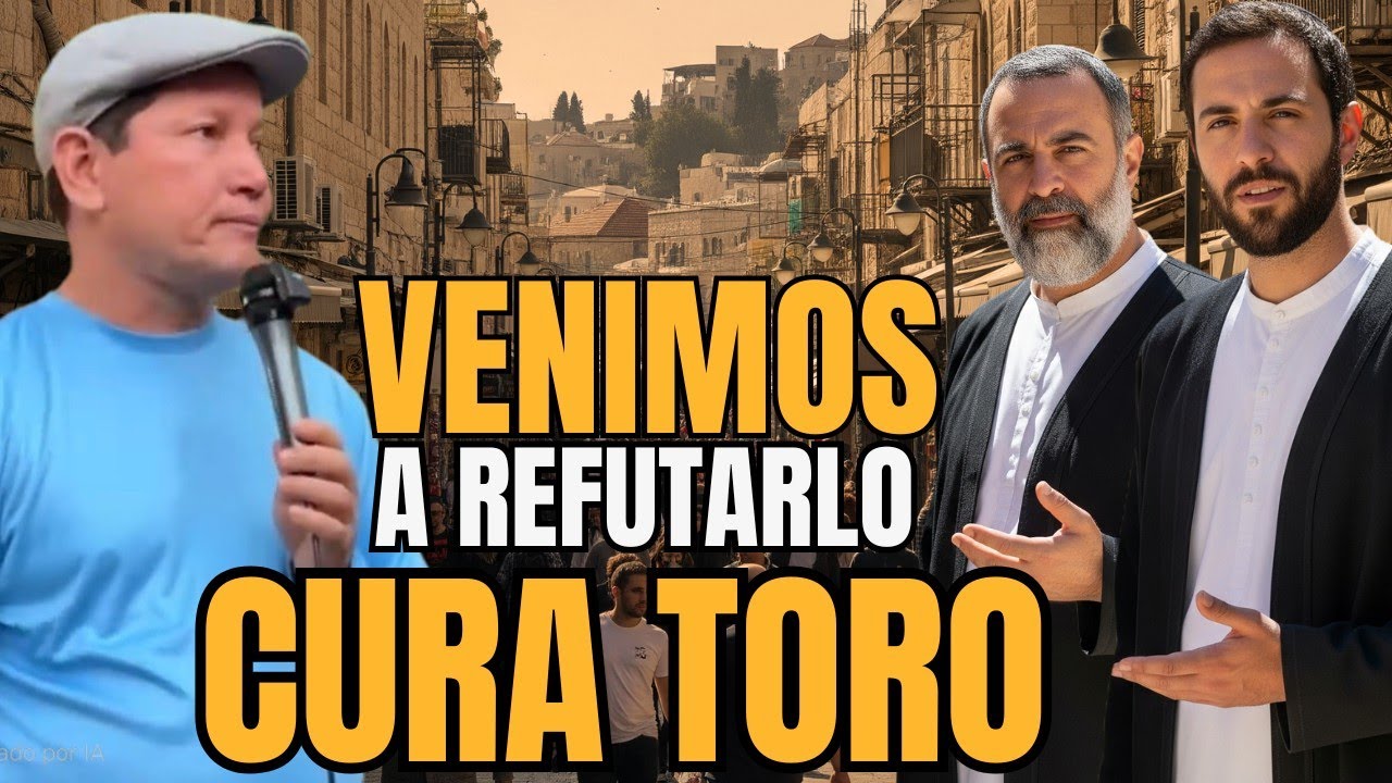 2 ISRAELITAS buscan al PADRE LUIS TORO para REFUTARLO 😱 IMPACTANTE DEBATE 🔥
