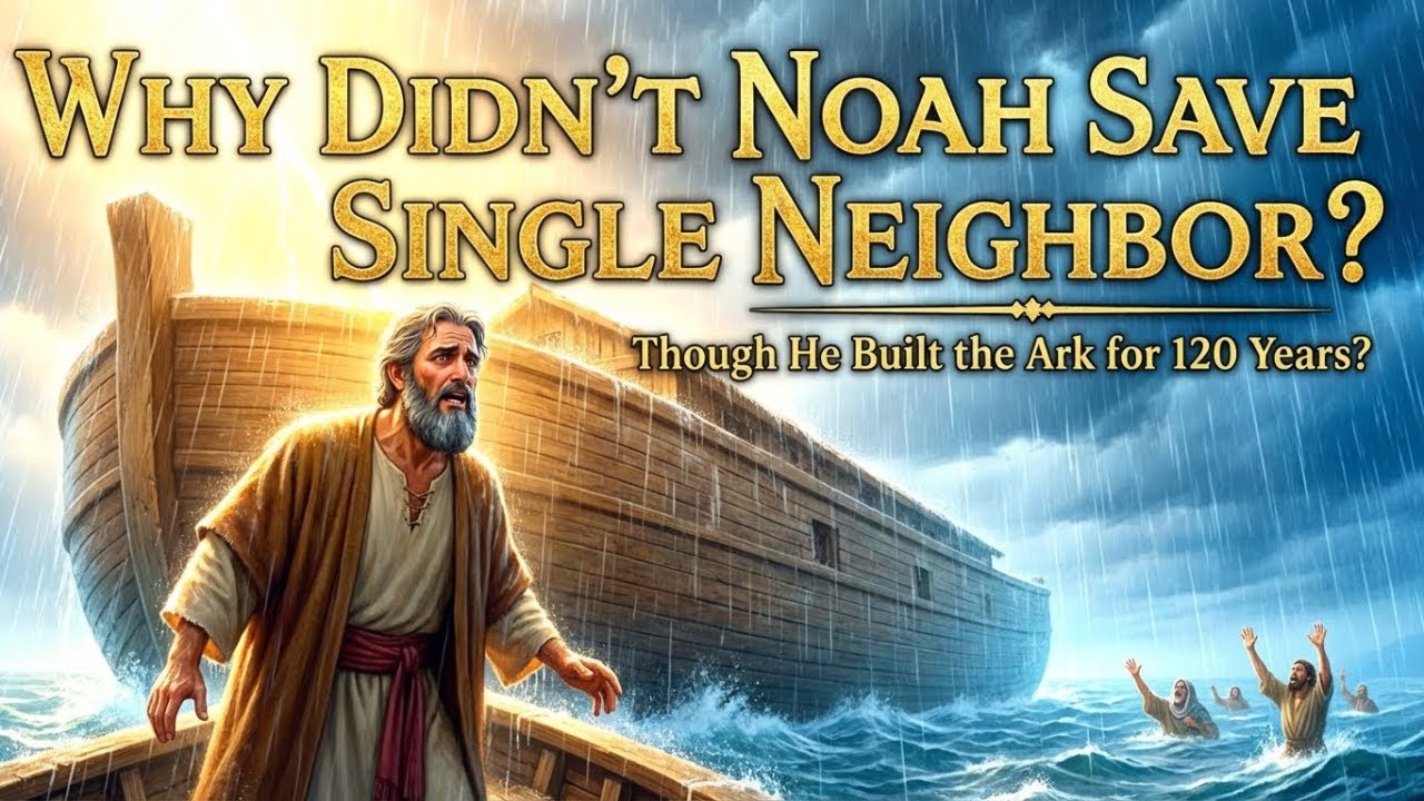 Why Didn’t Noah Save a Single Neighbor, Though He Built the Ark for 120 Years?