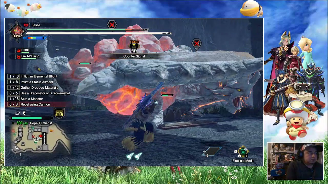 MHR HR 6 Rampage Quest: Wind Serpent Ibushi (solo)