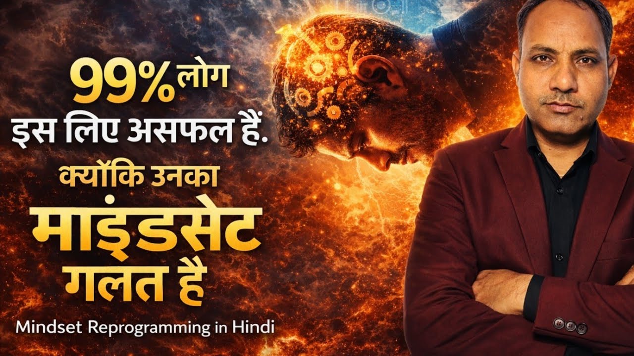 | 99% लोग इसलिए असफल है क्योंकि उनका माइंडसेट गलत है...?😱 ( MIND SET ) Wrong mind set with people!