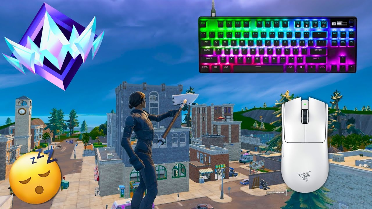 SteelSeries Apex Pro TKL ASMR 😴 Fortnite OG Ranked Reload 🏆 Satisfying Keyboard Fortnite 240 FPS 4K