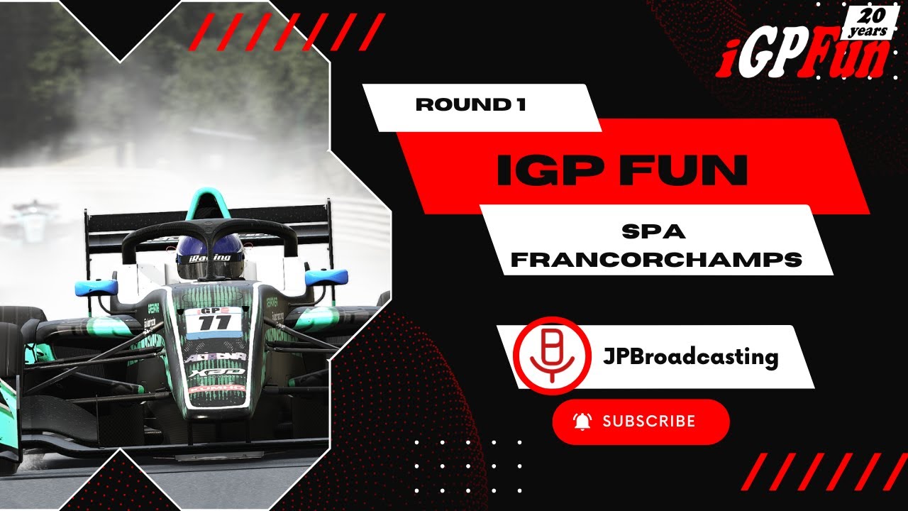 iGPFun Super Formula lights Round 1 Season 1 2026 @ Spa Francorchamps