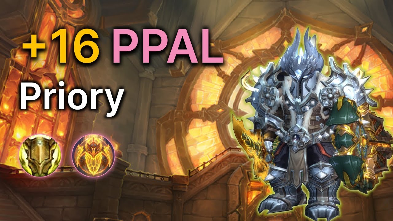 +16 Priory of the Sacred Flame | Lightsmith Prot Paladin POV | 11.2 TWW S3 M+
