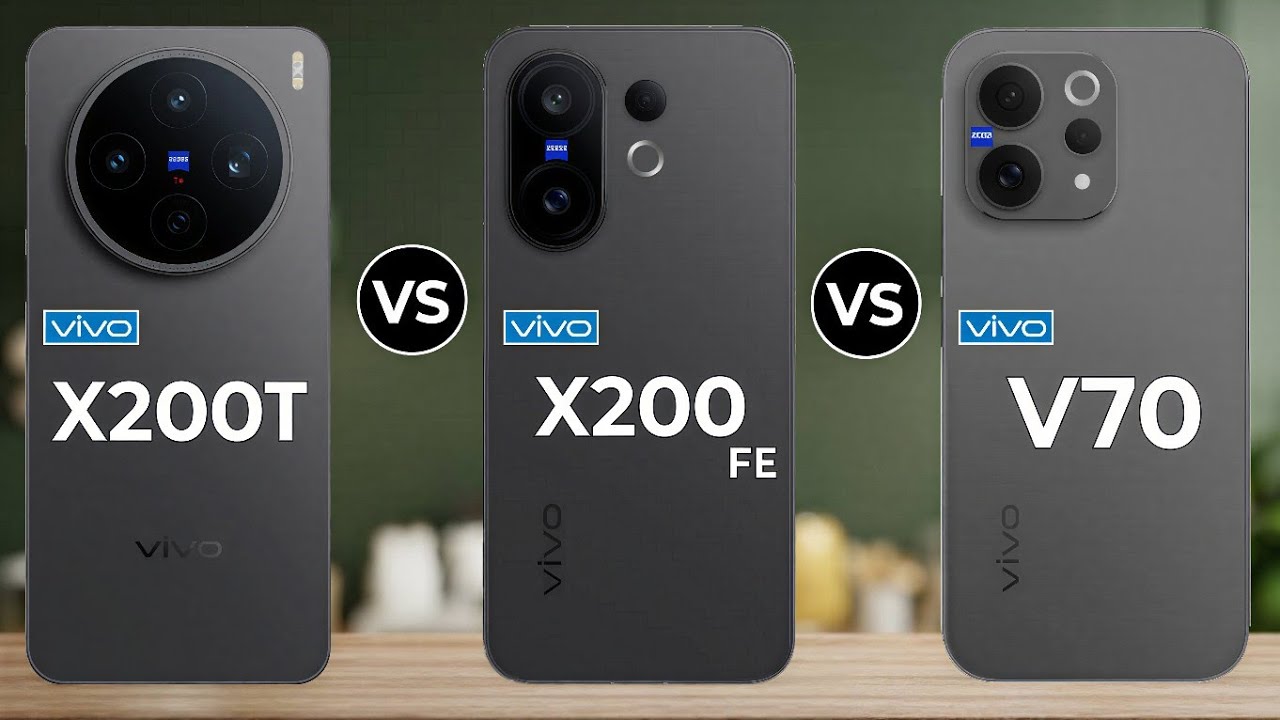 Vivo X200t Vs Vivo X200fe Vs Vivo V70
