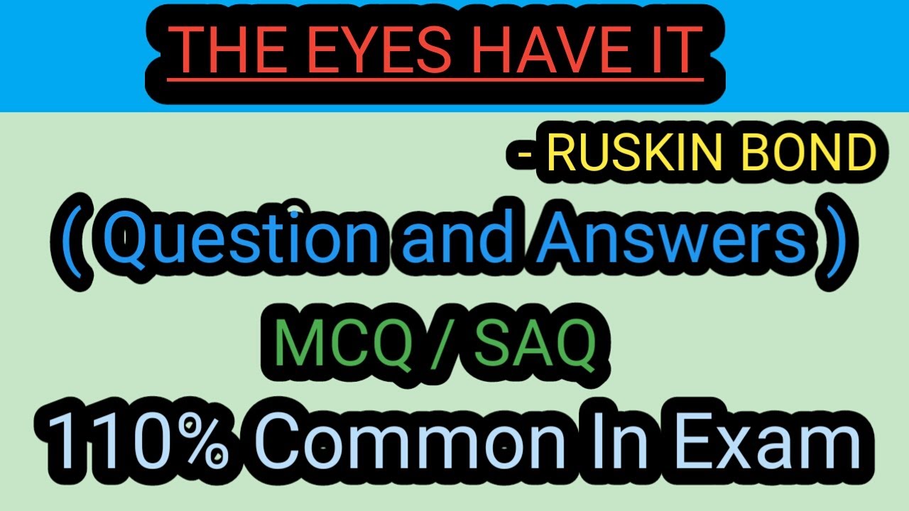 Important MCQ/SAQ From 