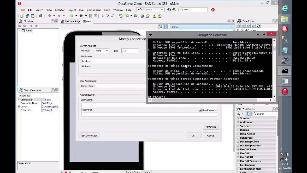 Oct 15, 12pm - Introduction to iOS and Android Devices connecting to a DataSnap Server