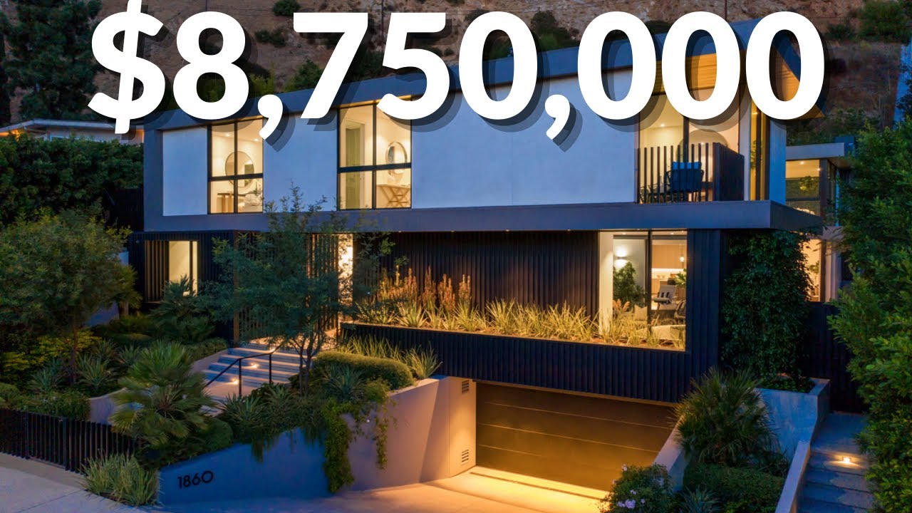 This $8,750,000 Los Angeles Mansion Is An Entertainers Dream Home | Los Angeles Luxury Home Tour