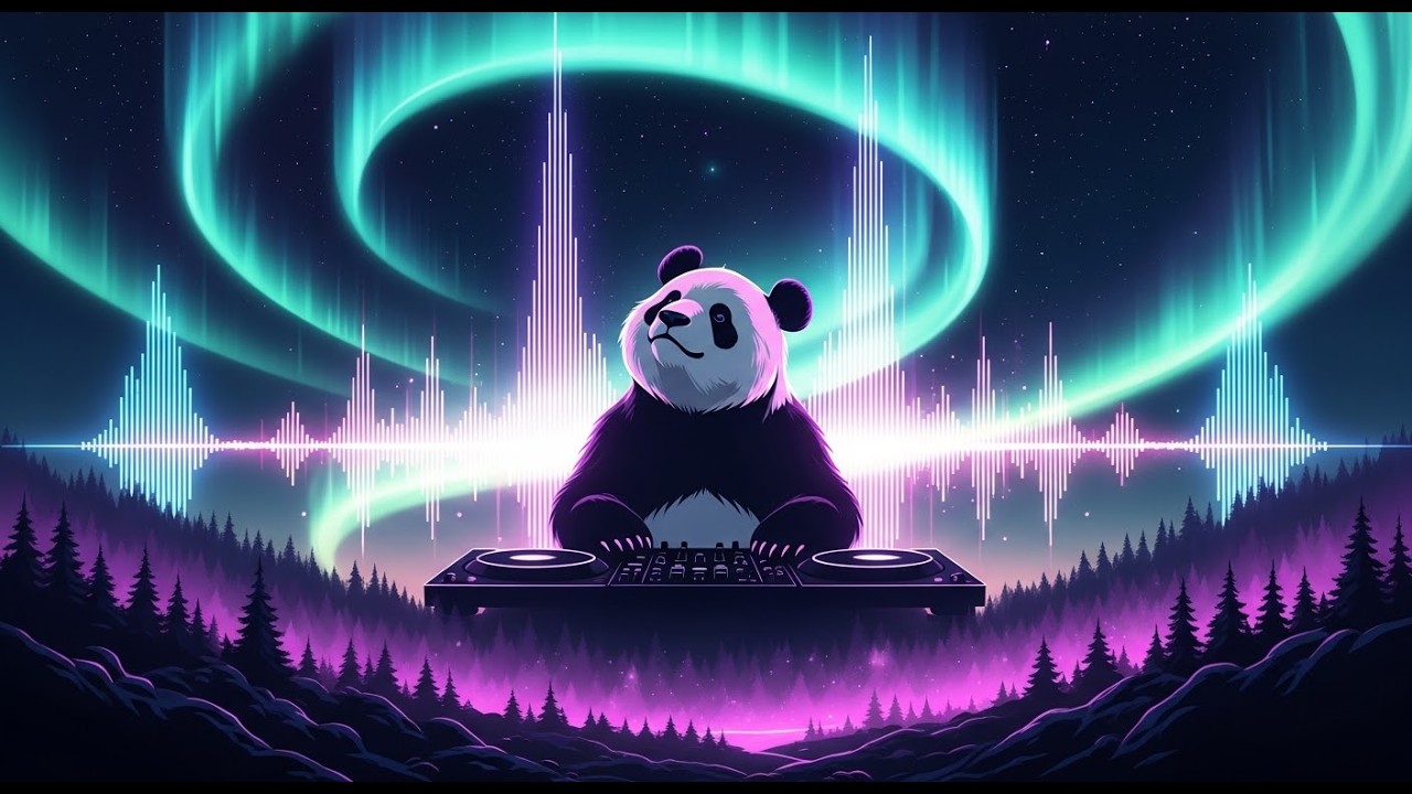 DJ Panda Plays EDM Music – How a Supernova Is Born | Powerful Positive Energy