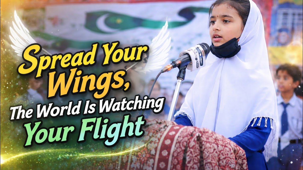 Spread Your Wings, The World Is Watching Your Flight | Motivational Speech by Shazia |  Urdu Speech