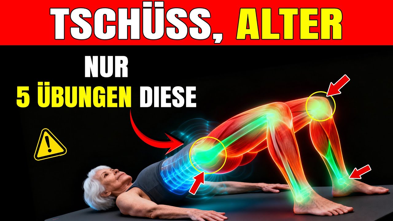 Über 60? 5 Übungen besser als Gehen – Starke Beine nach nur 1 Woche | gesundheitstipps