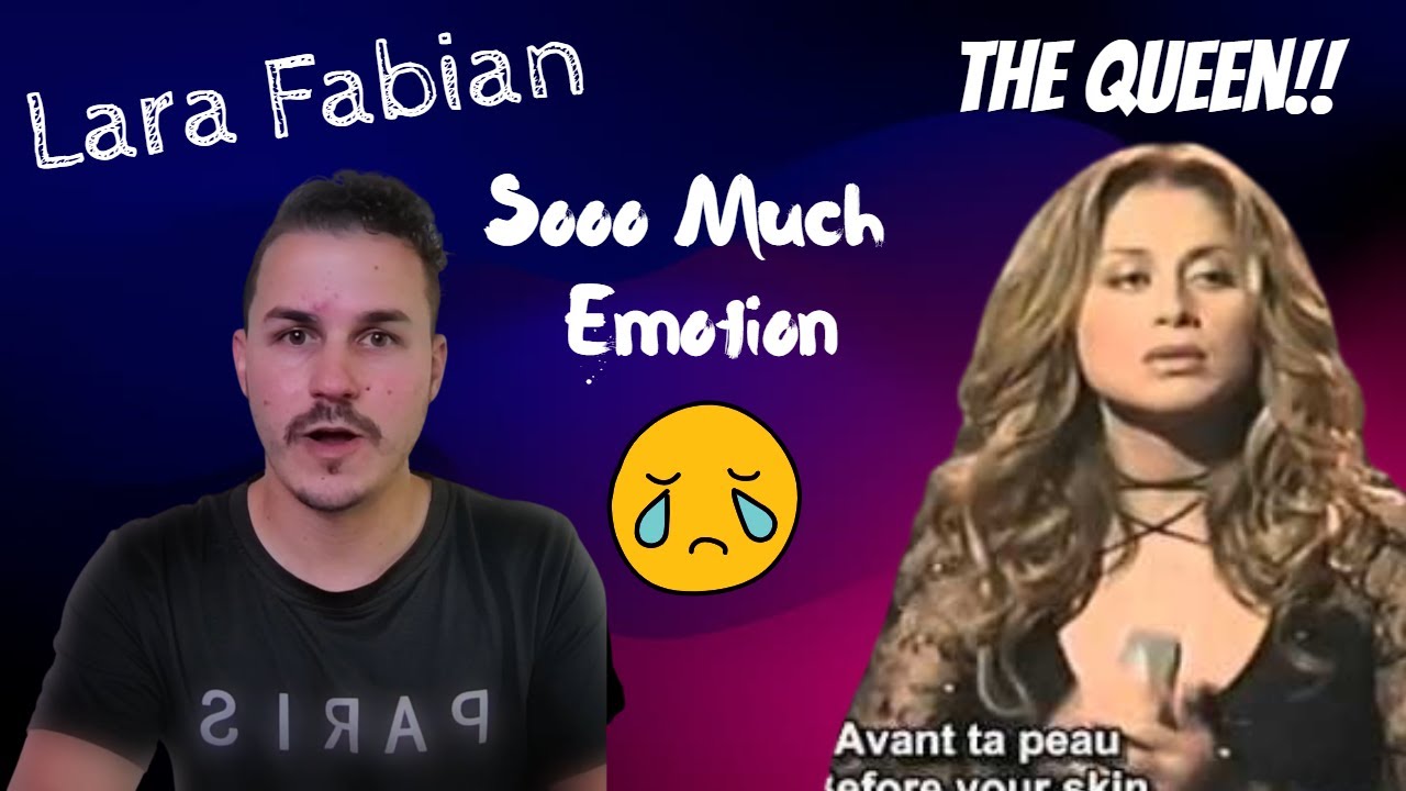 FIRST TIME REACTING TO LARA FABIAN - JE SUIS MALADE | WHAT AN AMAZING PERFORMER!!!!!
