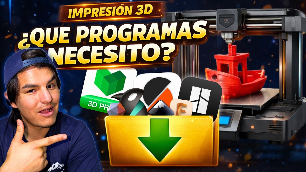 Si quieres imprimir en 3D descarga ESTO primero