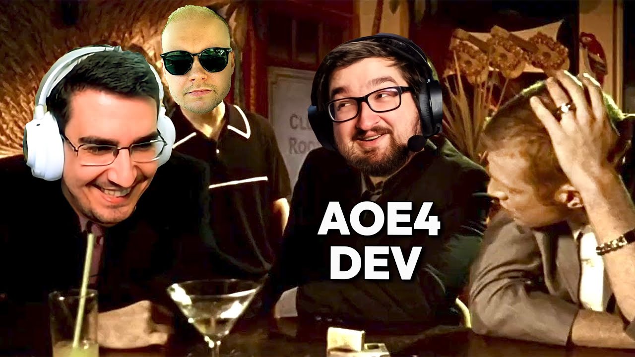 Playing 4v4s With The AOE4 Developer...