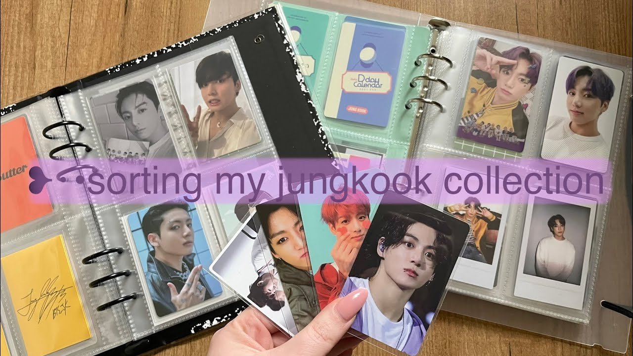 -`♥´- starting and almost finishing my jungkook album pc collection  -`♥´-
