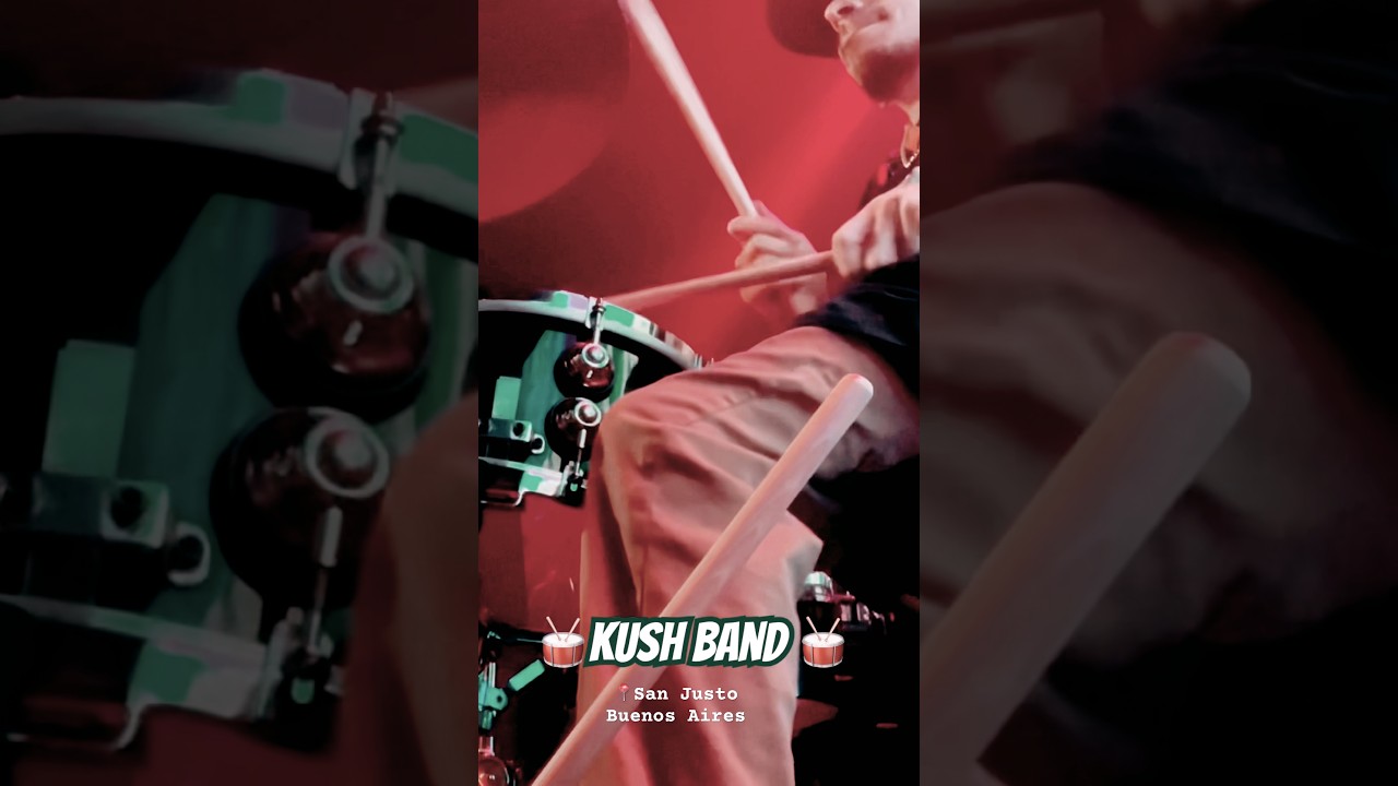 🥁Del Viernes Tocando con Alan Sosa y La Kush Band en San Justo 🥁 