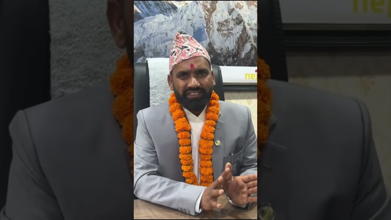 Tourism Minister Khadkaraj Paudel Arrives