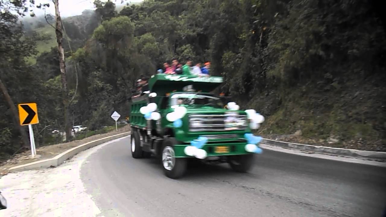 CARAVANA VIRGEN DEL CARMEN A CERRO BRAVO 2015
