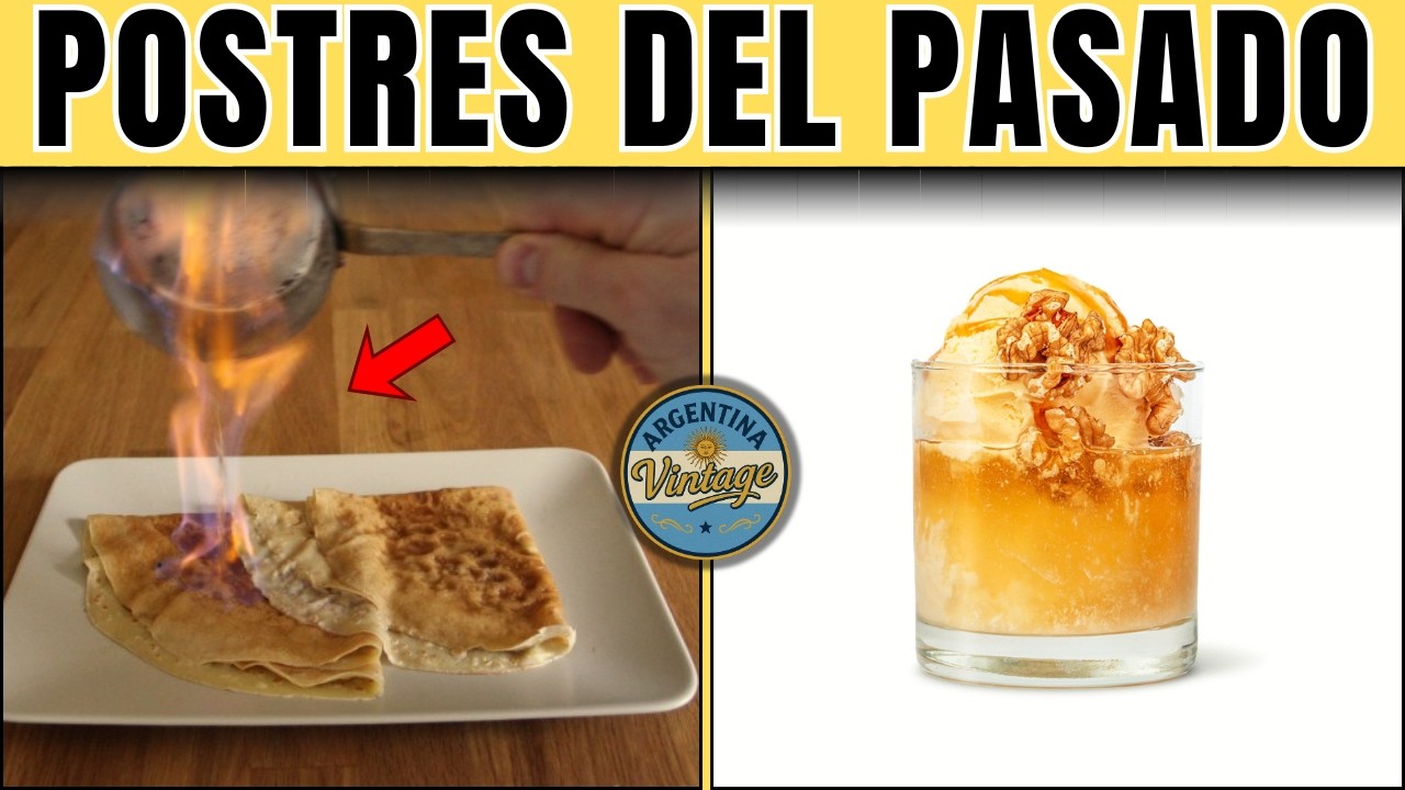 10 Postres Argentinos que Eran Deliciosos en los 70s que Fueron Olvidados y Pocos Hacen