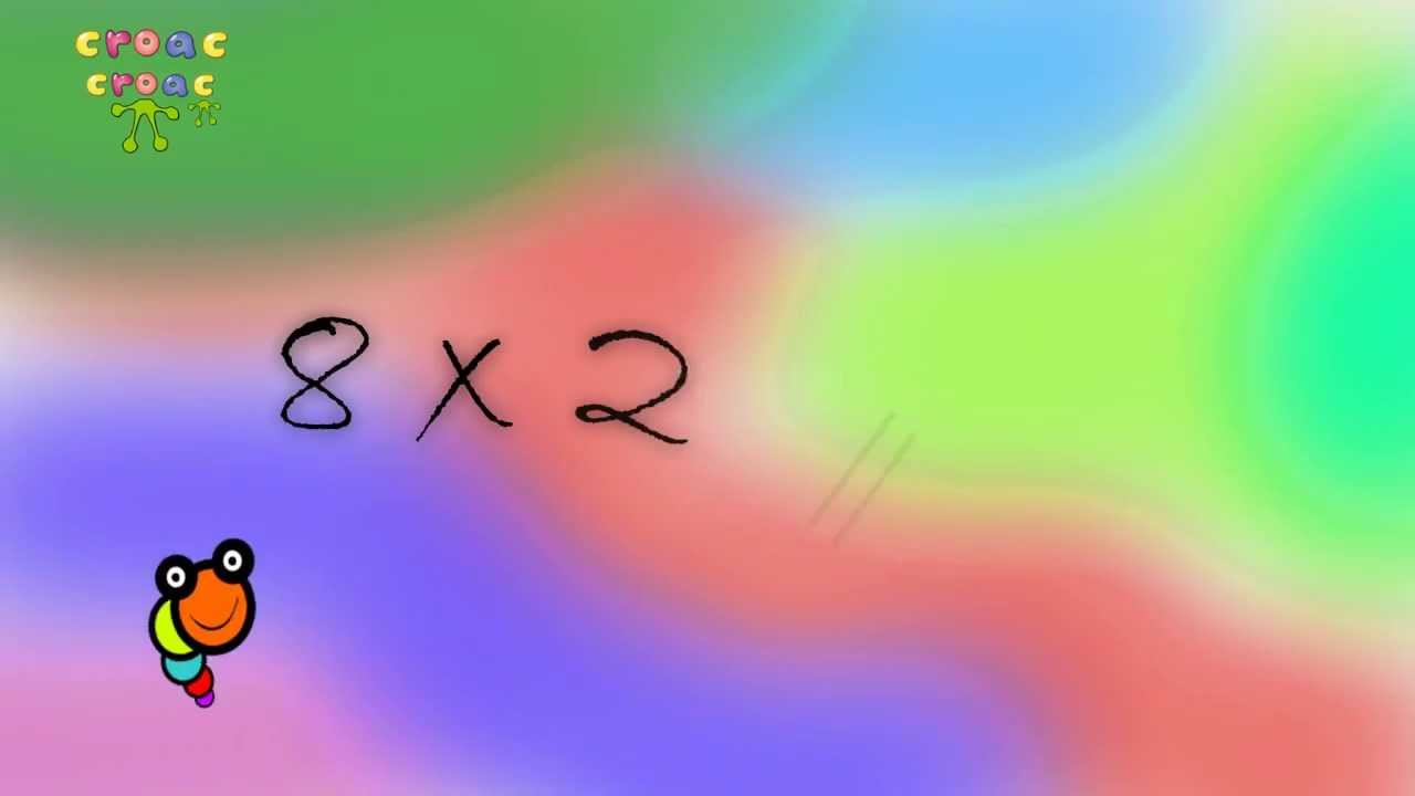La tabla del 8 Canción nueva, las tablas Table 8 New Song