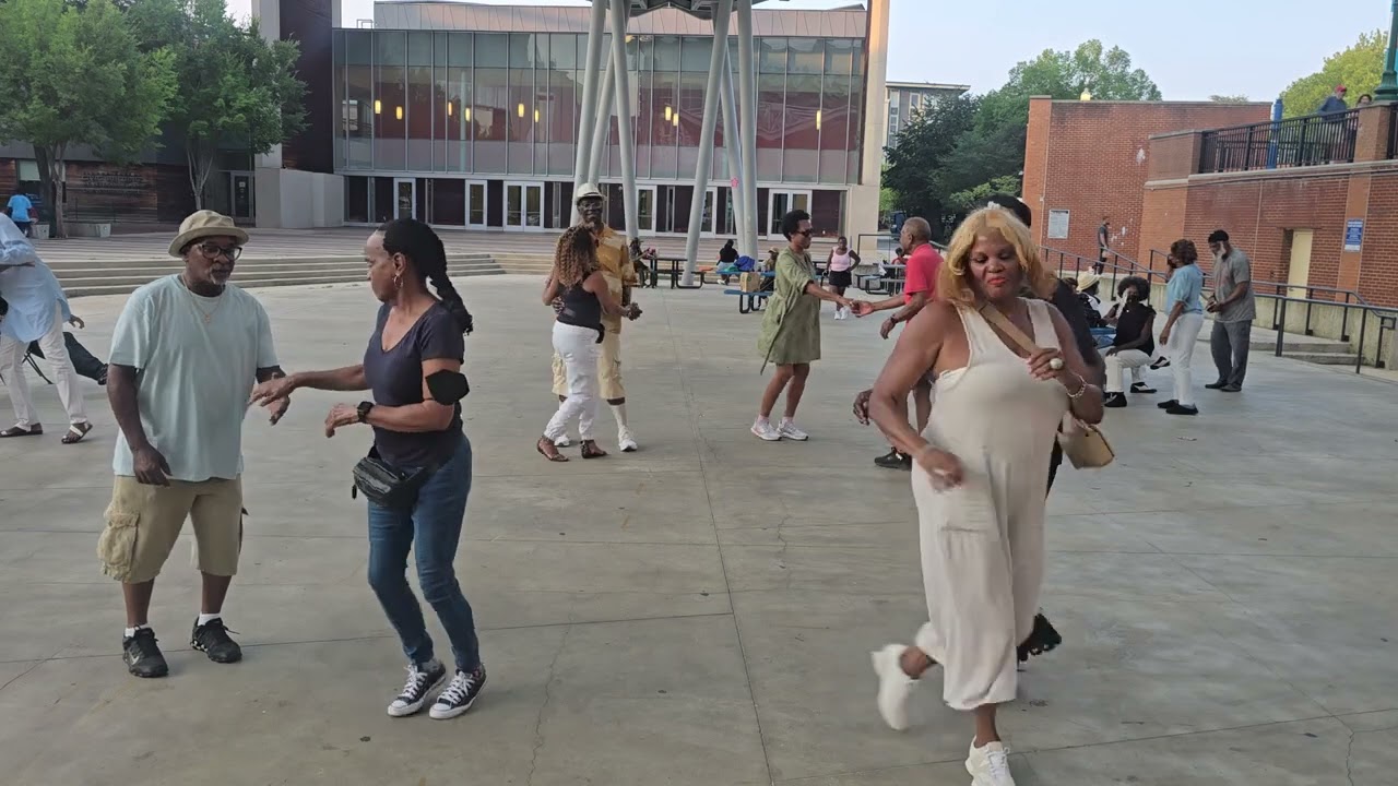 VETERANS PLAZA DOWNTOWN SILVER SPRING EVERY 4TH TUESDAY! WITH D.J. RICK G. 7/22/25 PT. 2