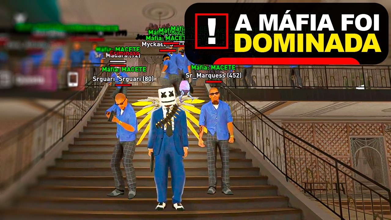 🤩 PEGAMOS MAFIA NO RIO RISE RP! (NOVO GTA RP MOBILE)