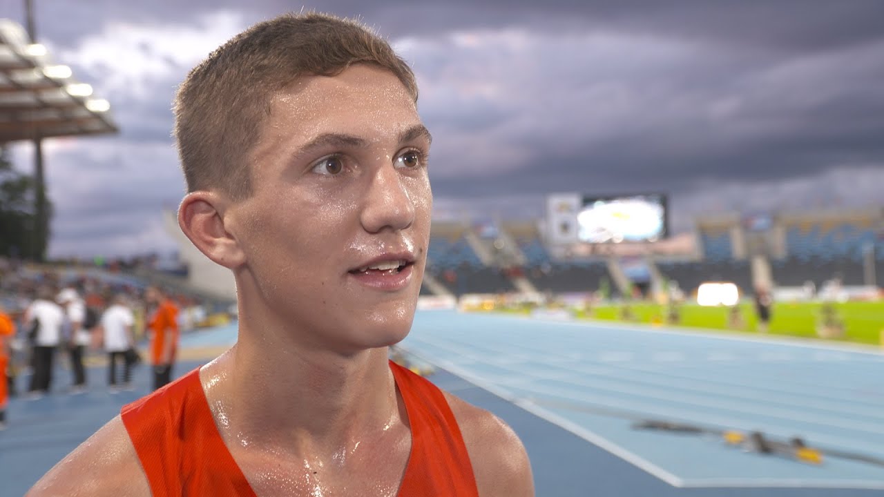 IAAF WU20 Championships Bydgoszcz 2016 10000m Men Final Thomas POLLARD USA