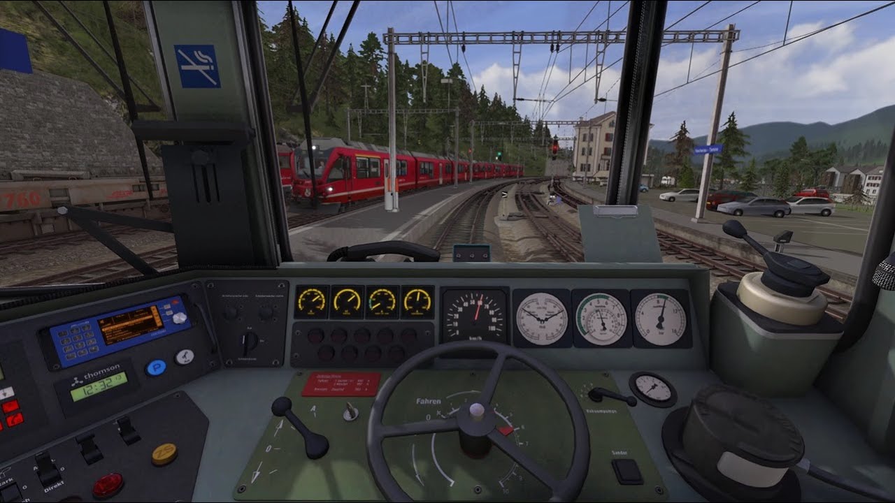 Train Simulator - GE 4/4 II - [Chur] - Reichenau-Tamins - Disentis/Mustér (Glacier Express)