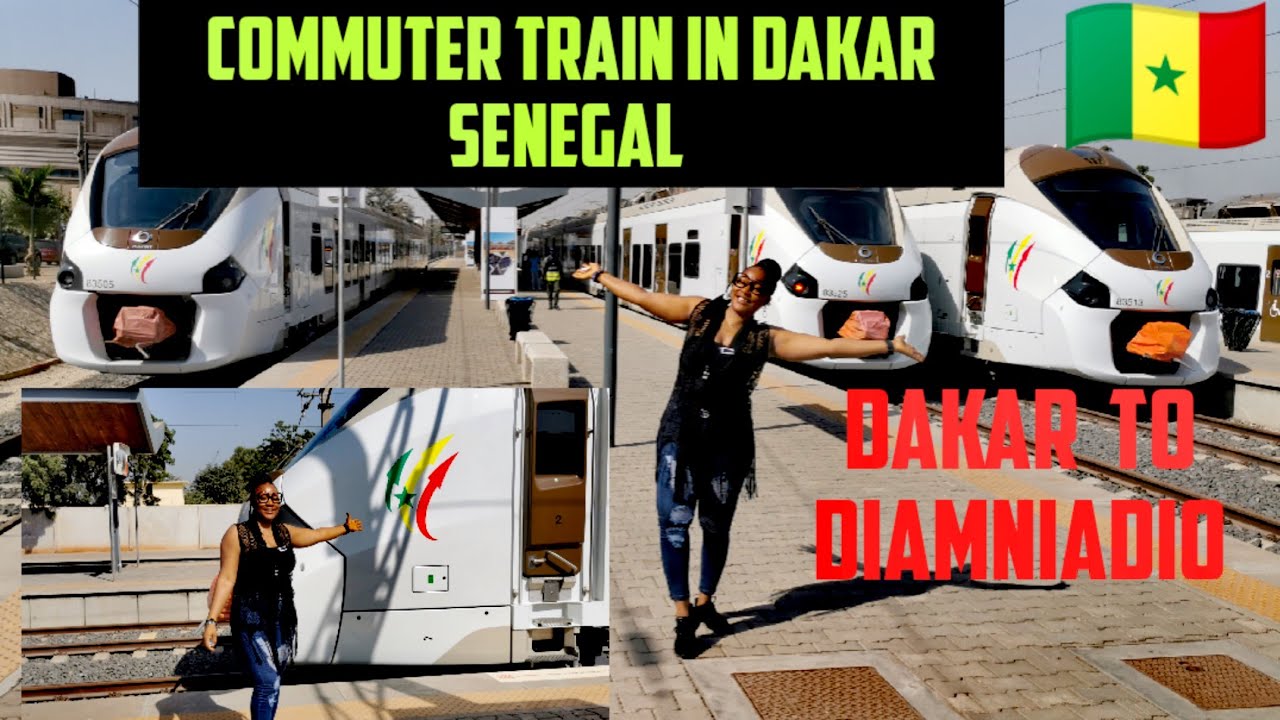 Dakar Senegal 🇸🇳 launches their first Commuter Train ( Metro train) #commutertrain #dakar #senegal