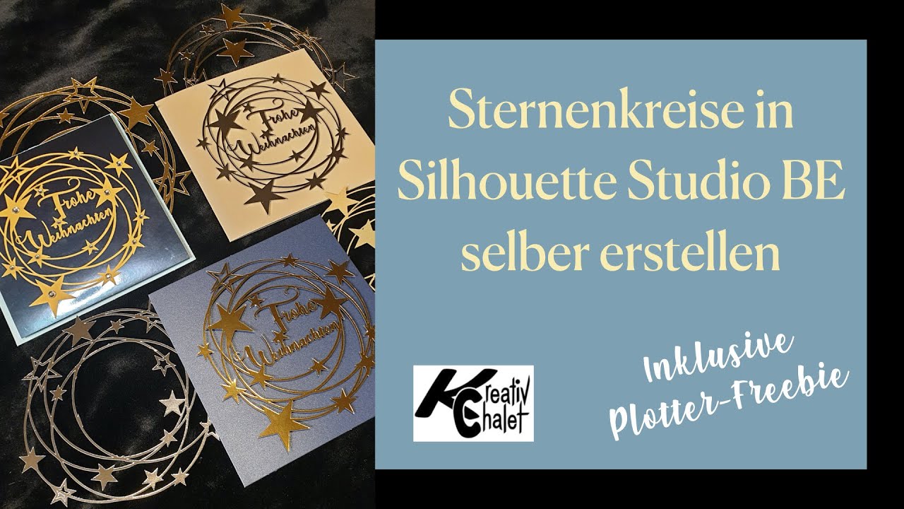 Sternenkreise für deinen Schneideplotter selber erstellen (mit Freebie)