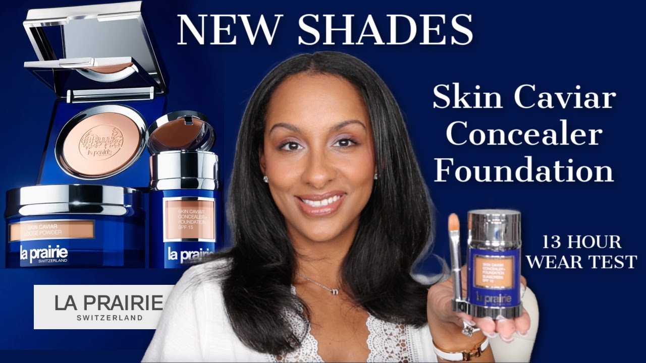 NEW SHADES La Prairie Skin Caviar Concealer Foundation | NW 60 | DAY 1 | Mo Makeup Mo Beauty