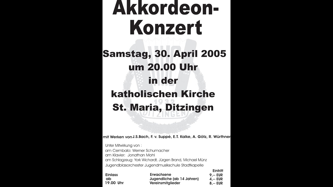 Intercity - Akkordeonorchester HHC 1932 Ditzingen